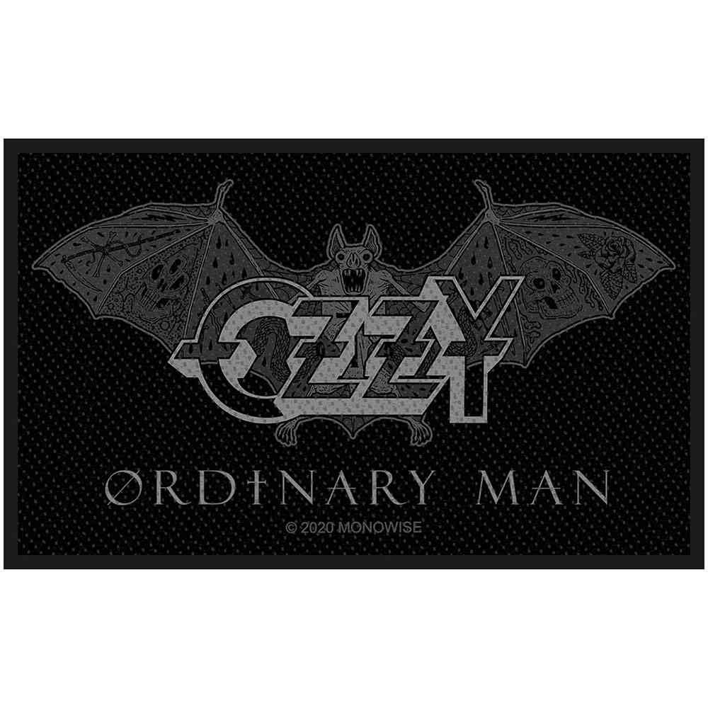 Ozzy Osbourne - Ordinary Man Patch - Zwart